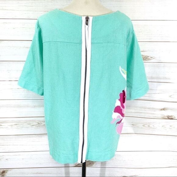 Stylus zip back tunic style top size XL - Picture 5 of 6